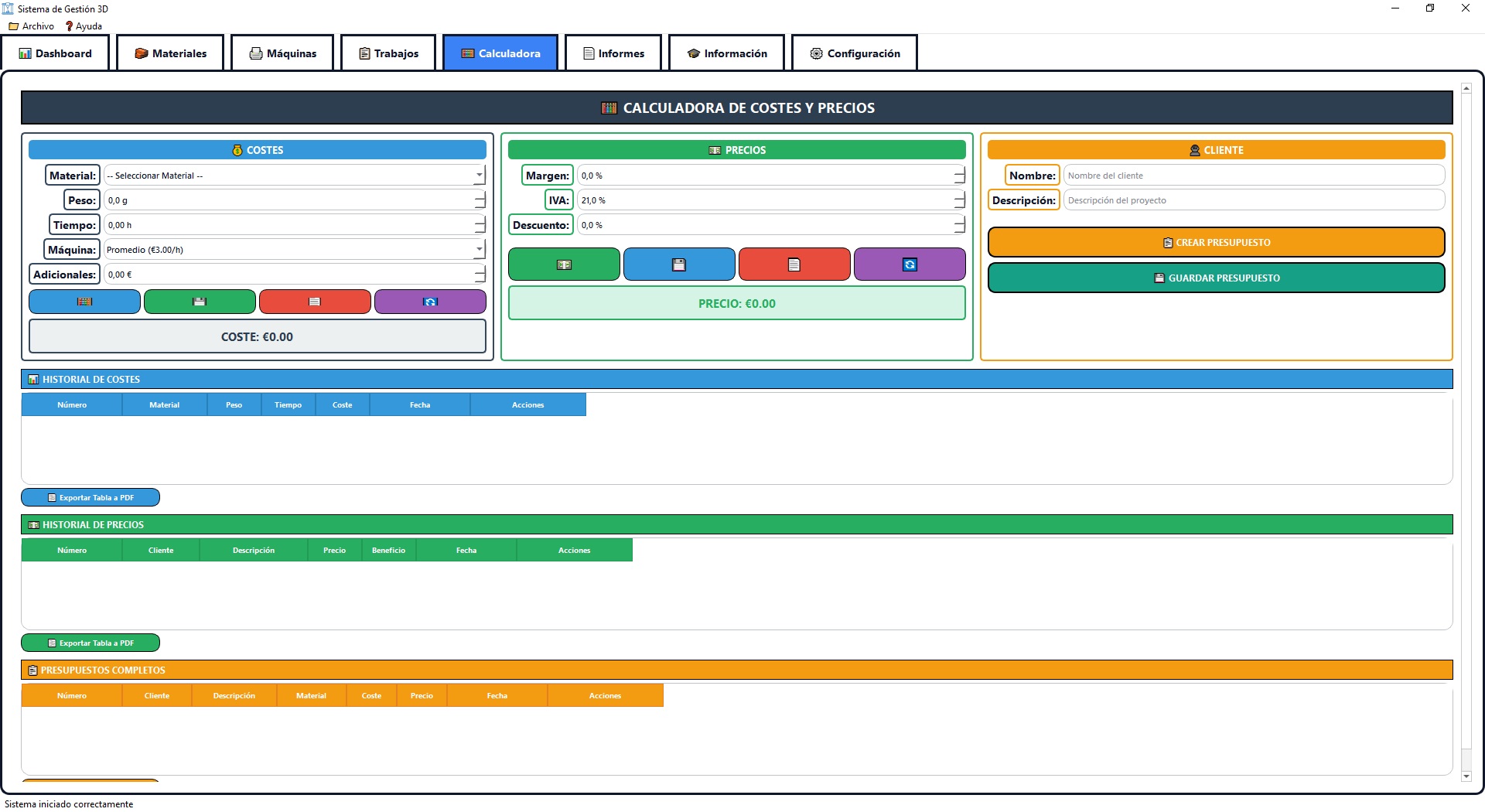 Gestión de Materiales e Inventario
